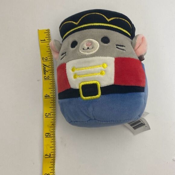 Squishmallows Kellytoy Multicolor Murray Mouse Nutcracker Stuffed Animal - Picture 6 of 8